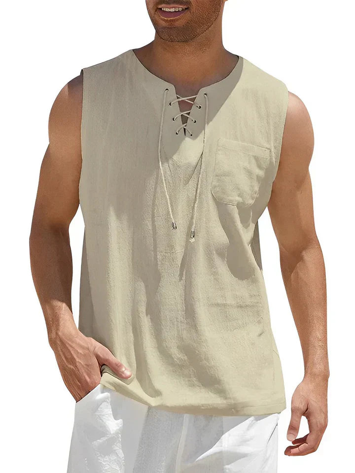 Ärmelloses Tanktop für Herren | Sommer Basic mit Stil & Komfort