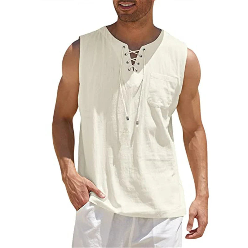Ärmelloses Tanktop für Herren | Sommer Basic mit Stil & Komfort