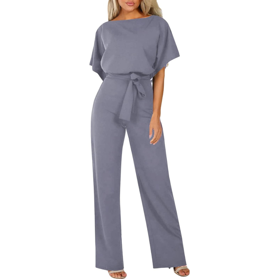 Sophia Elegance – Damen Jumpsuit | Stilvolles Weitbein-Jumpsuit