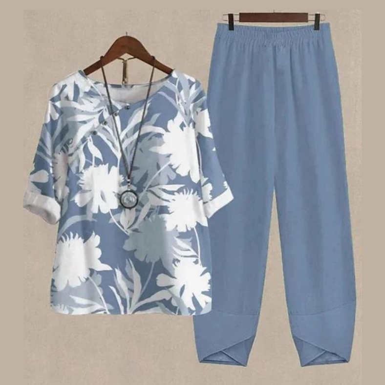 Sommer Zweiteiliges Set für Damen | Leicht & Modisch für Strand, Alltag & Urlaub