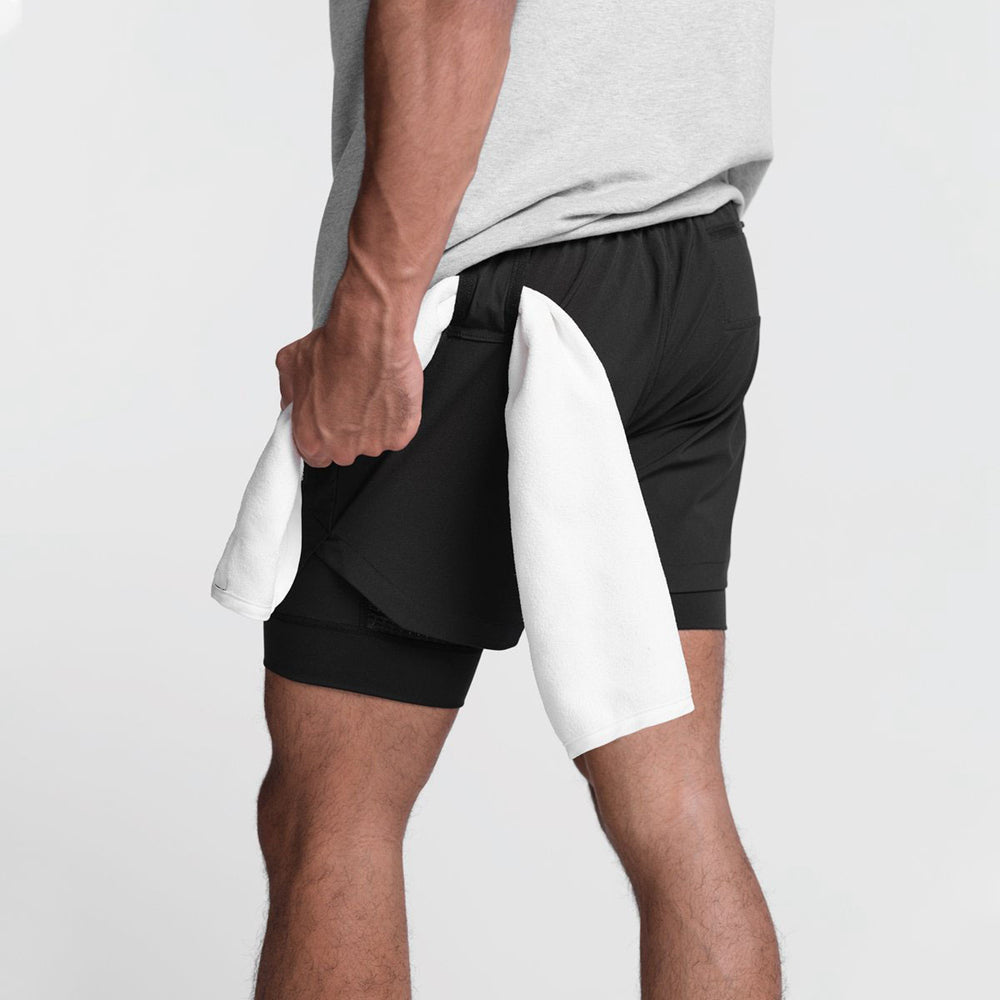 Atmungsaktive Herren-Sportshorts mit integrierter Fahrradhose – Funktional, bequem & leistungsstark