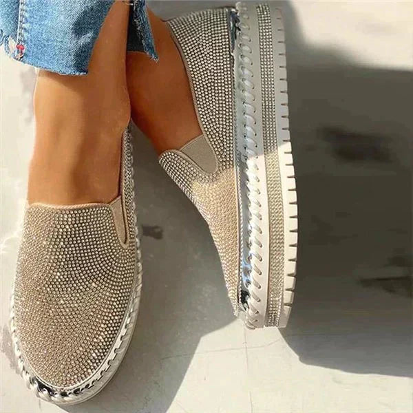 Virelle | Luxuriöse Slipper mit Glitzernden Details für Damen