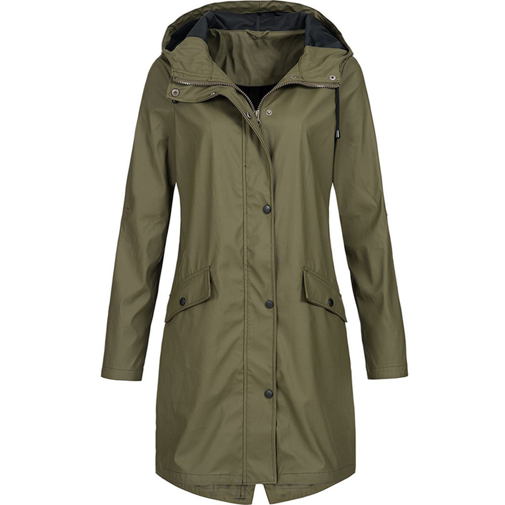 Stylische Damen-Regenjacke – Wasserdicht & Modern