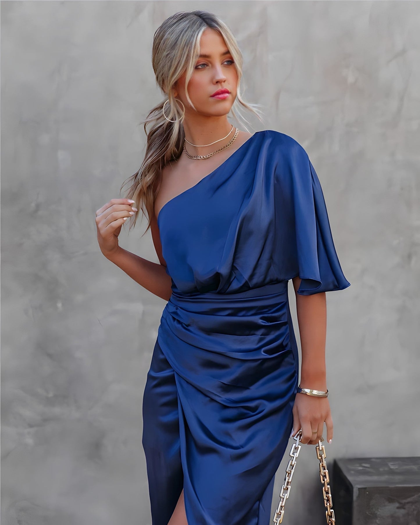SAREENA | Sommerliches Off-Shoulder Kleid für Hochzeitsgäste