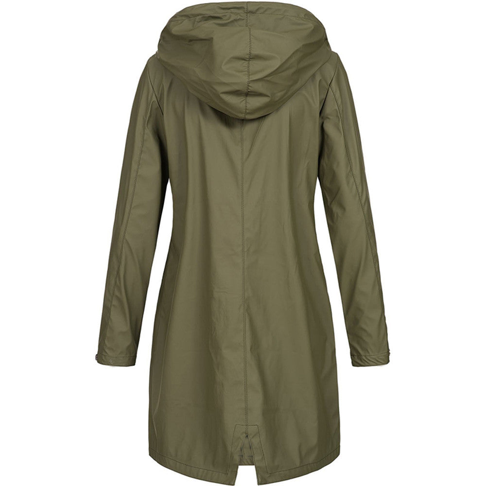 Stylische Damen-Regenjacke – Wasserdicht & Modern