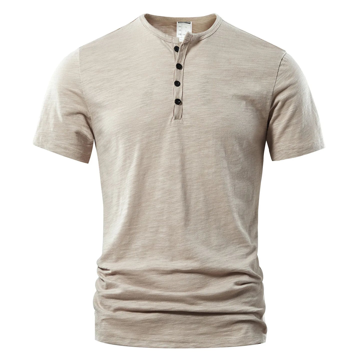 Herren Lässig Henley T-Shirt | Klassisch & Vielseitig