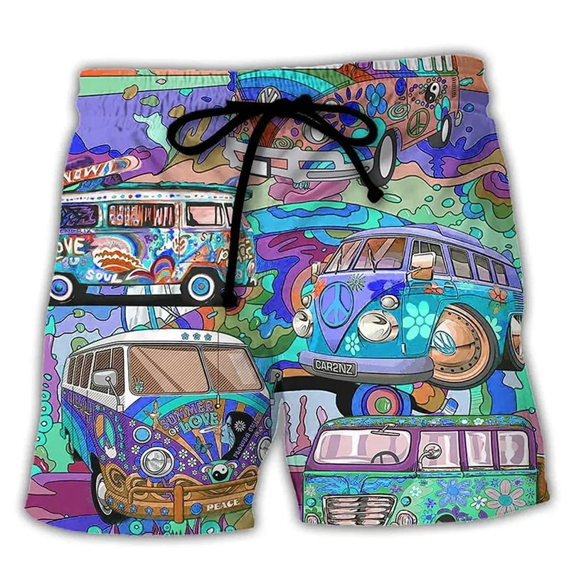 Herren Boardshorts Mit Print | Sommer & Strandlook