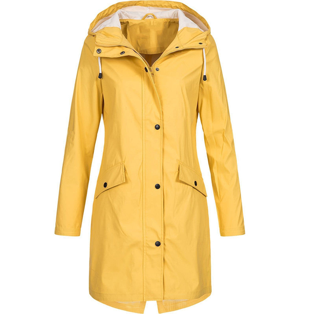 Stylische Damen-Regenjacke – Wasserdicht & Modern