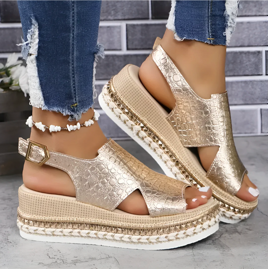 Orthopädische Sommer-Sandale für Damen mit Stil & Komfort