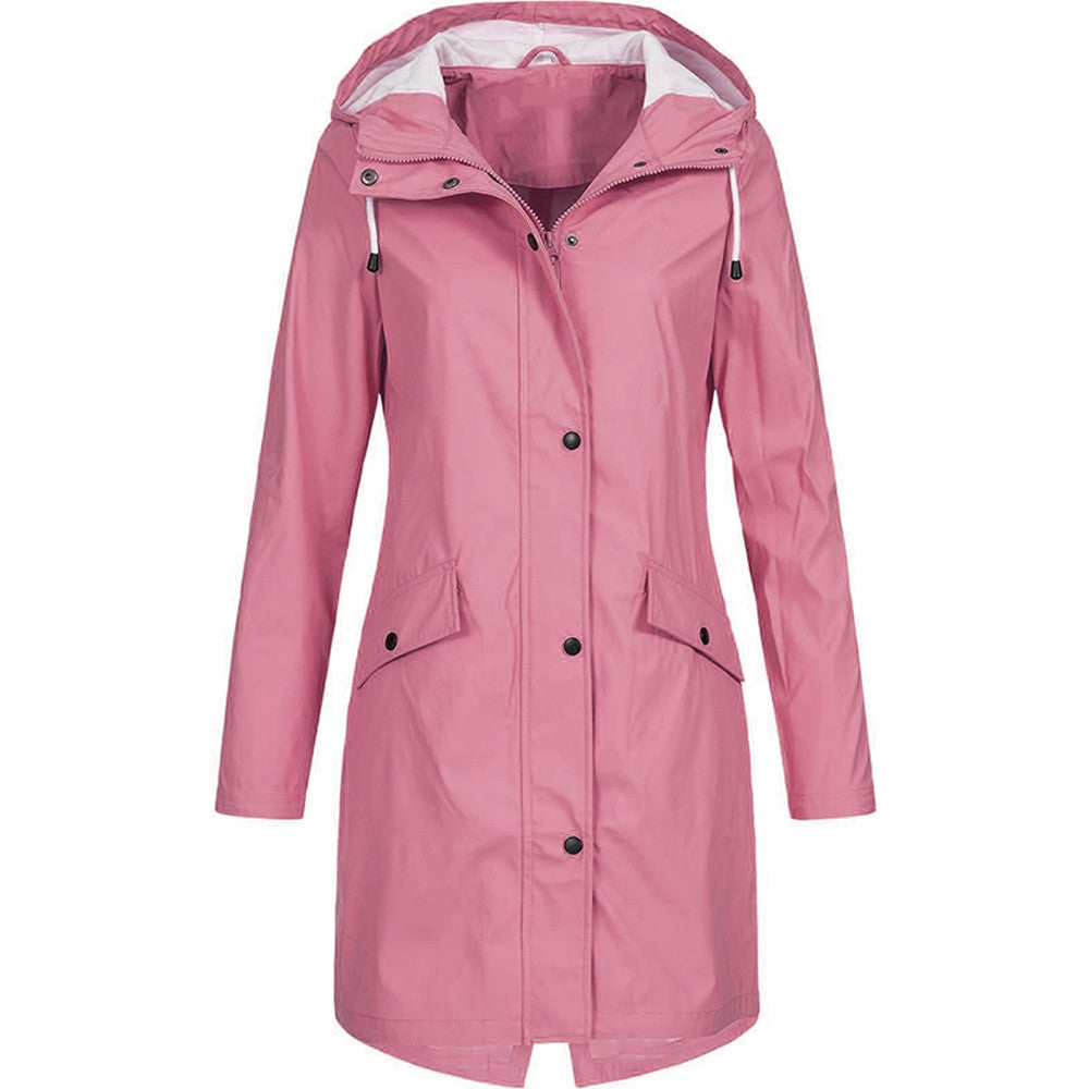 Stylische Damen-Regenjacke – Wasserdicht & Modern