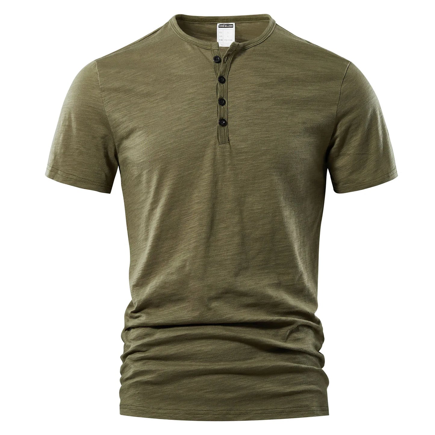 Herren Lässig Henley T-Shirt | Klassisch & Vielseitig