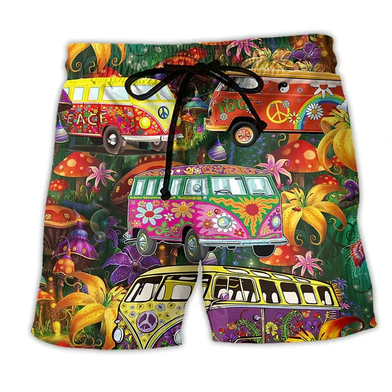 Herren Boardshorts Mit Print | Sommer & Strandlook