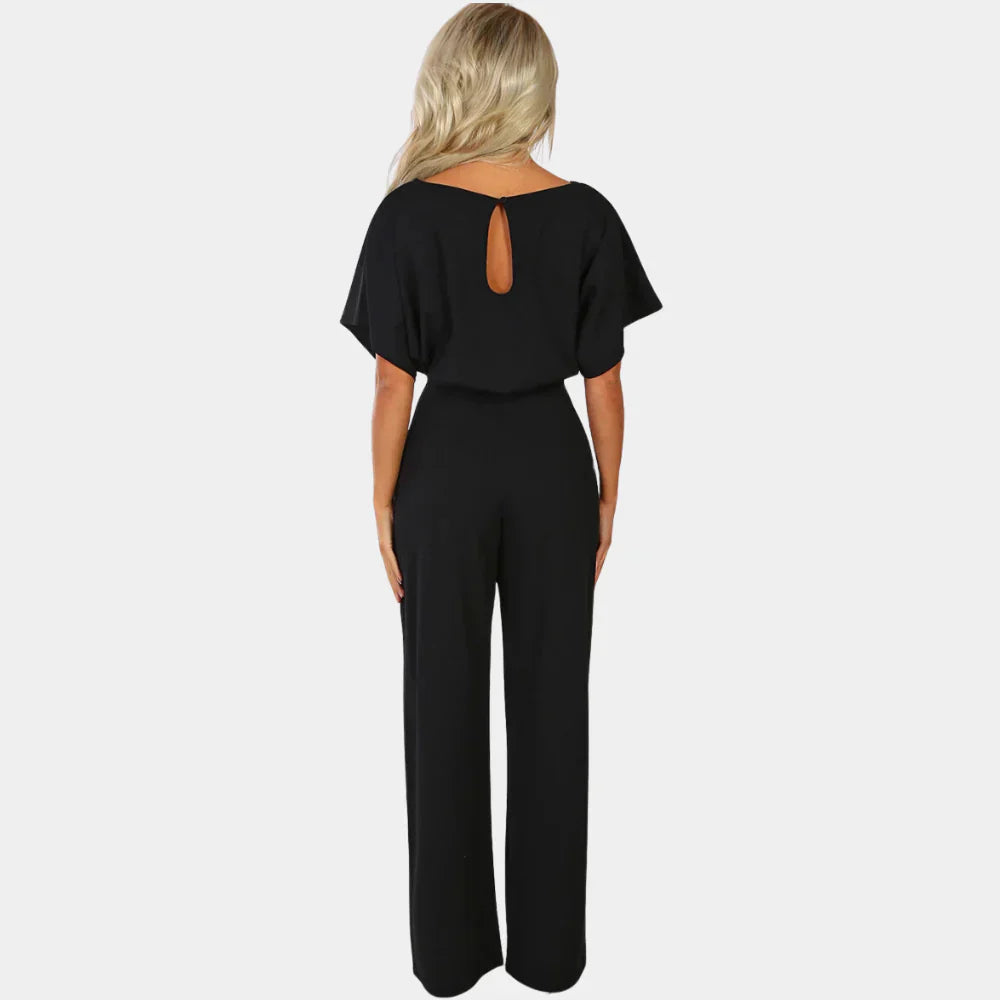 Sophia Elegance – Damen Jumpsuit | Stilvolles Weitbein-Jumpsuit