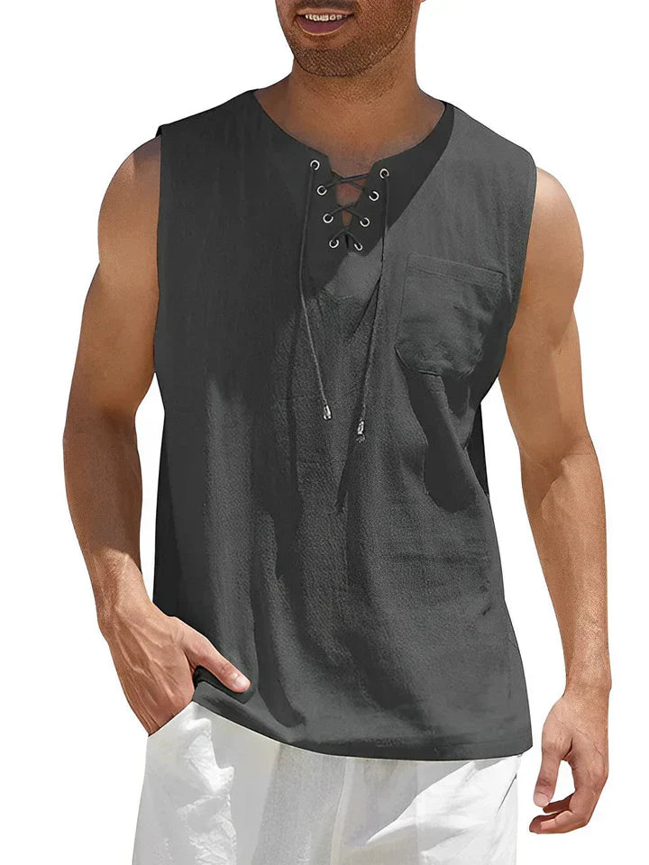 Ärmelloses Tanktop für Herren | Sommer Basic mit Stil & Komfort