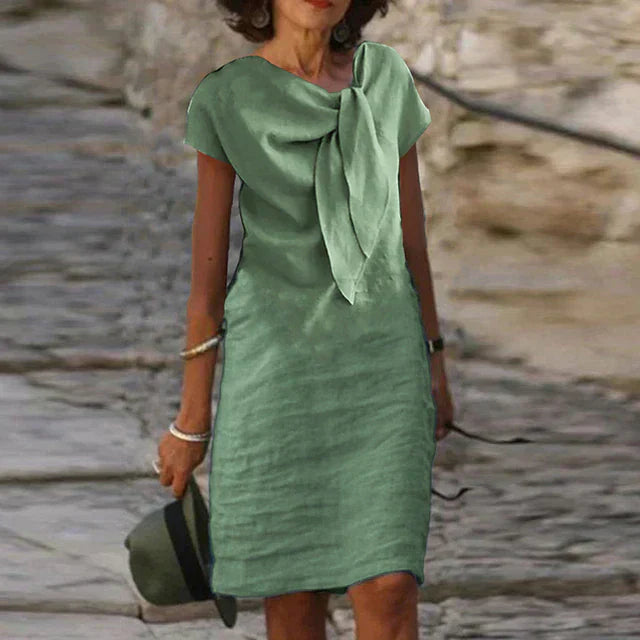 Kurzärmliges Abendkleid für Damen | Mini & Elegant