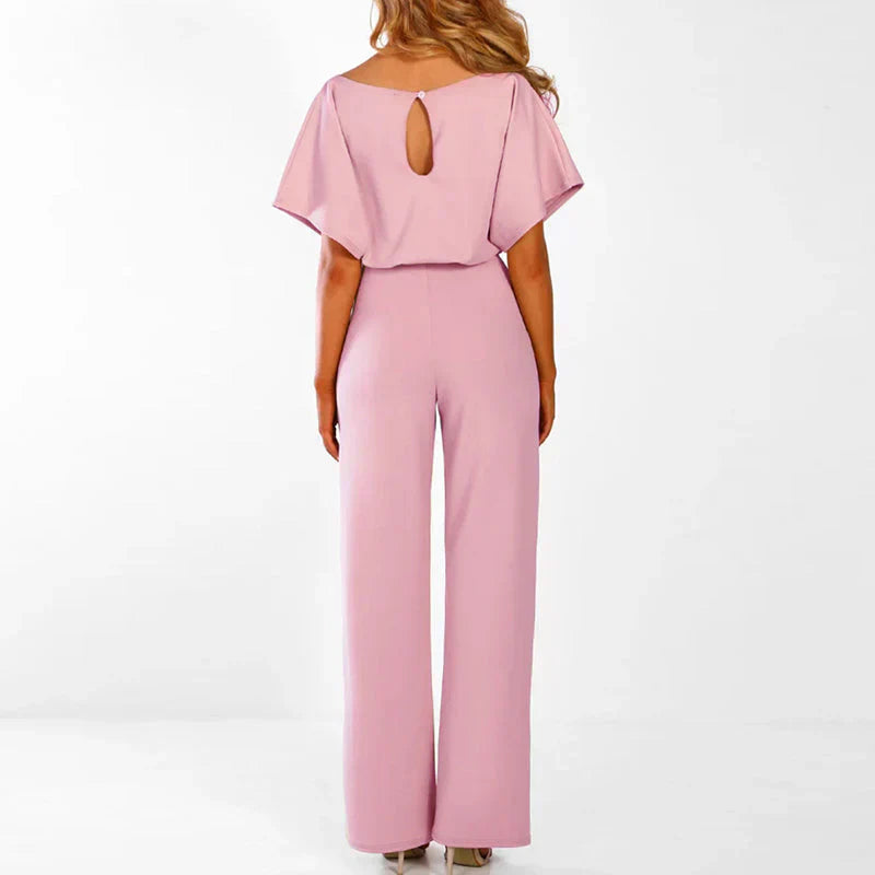 Sophia Elegance – Damen Jumpsuit | Stilvolles Weitbein-Jumpsuit