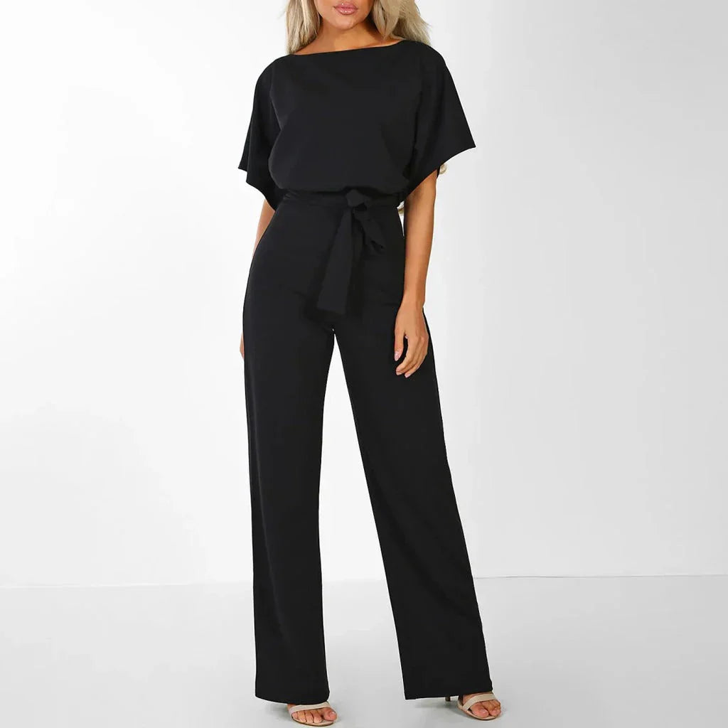 Sophia Elegance – Damen Jumpsuit | Stilvolles Weitbein-Jumpsuit