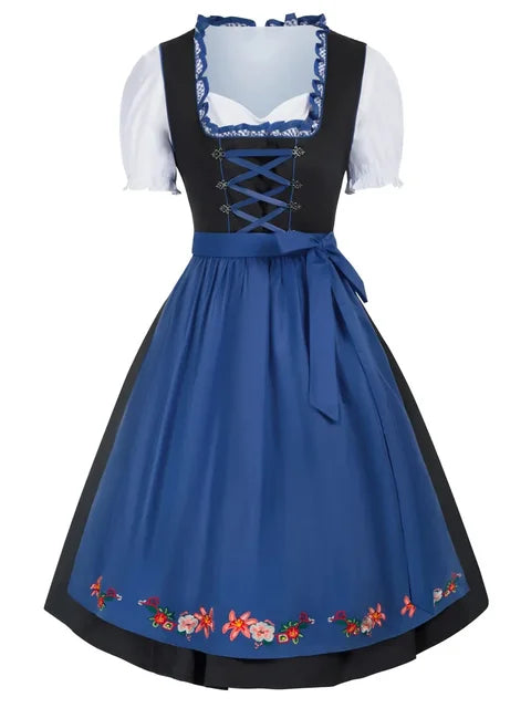 Damen Mini-Dirndlkleid – Oktoberfest Outfit Traditionell & Modern