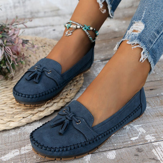 Ariella – Orthopädische Vintage-Loafers für Damen mit Stil und Entlastung