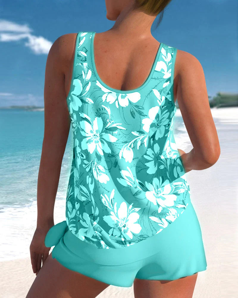 Damen Zweiteiler Tankini Set | Sommer