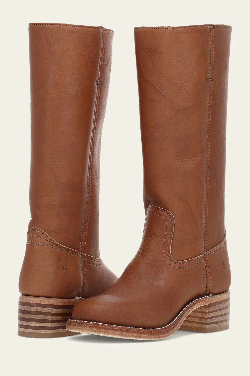 LEONIE | Leder Lange Stiefel für Damen