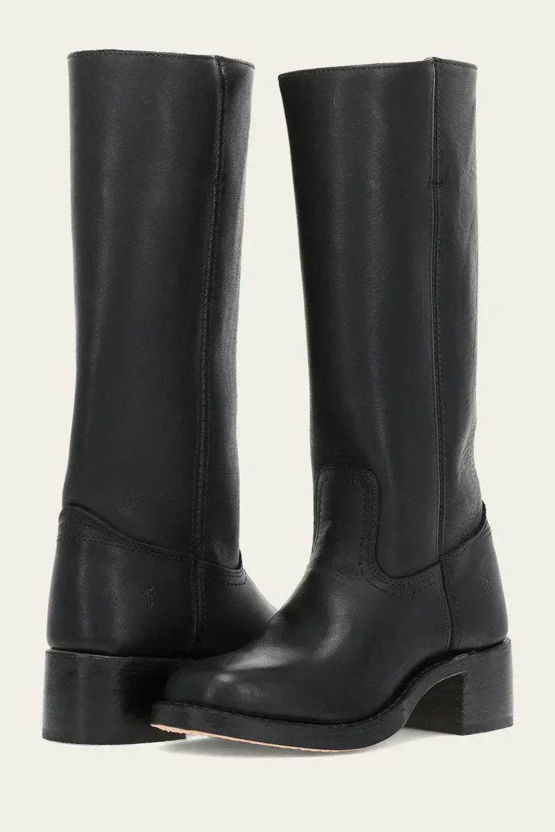 LEONIE | Leder Lange Stiefel für Damen