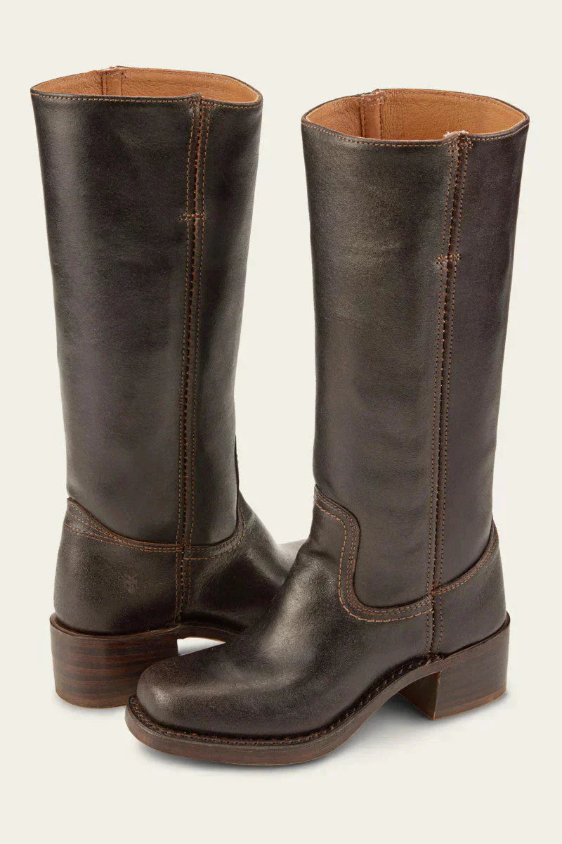 LEONIE | Leder Lange Stiefel für Damen