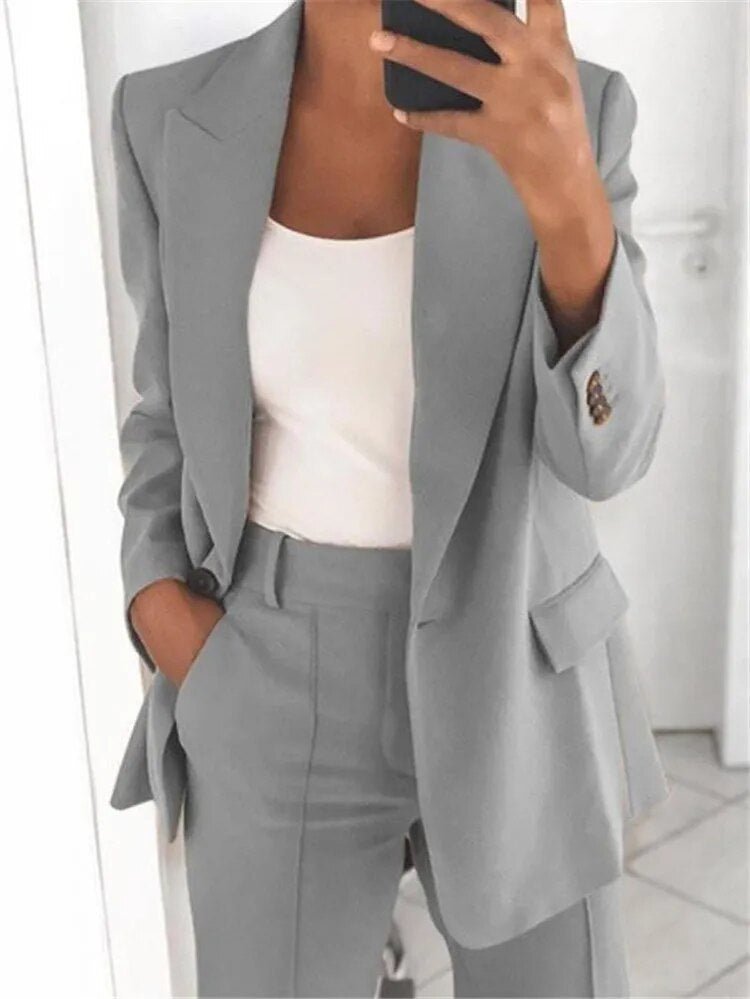 Zweiteiliges Damen Arbeitsset | Formeller Business Look