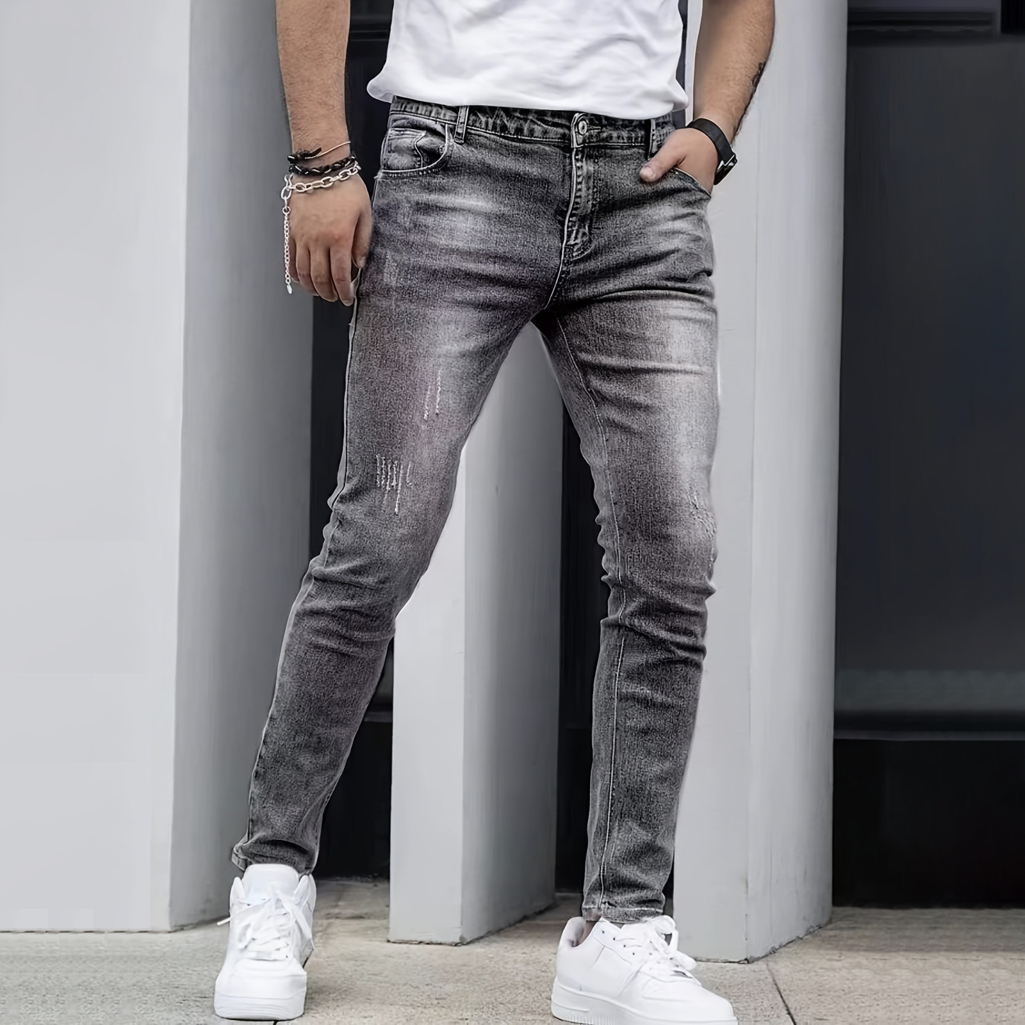 Davor | Slim Fit Jeans für Herren aus komfortablem Denim