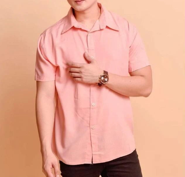 Kurzärmeliges, Lässiges Button Down Hemd Für Herren | Sommer & Atmungsaktiv Für Alltag & Reisen