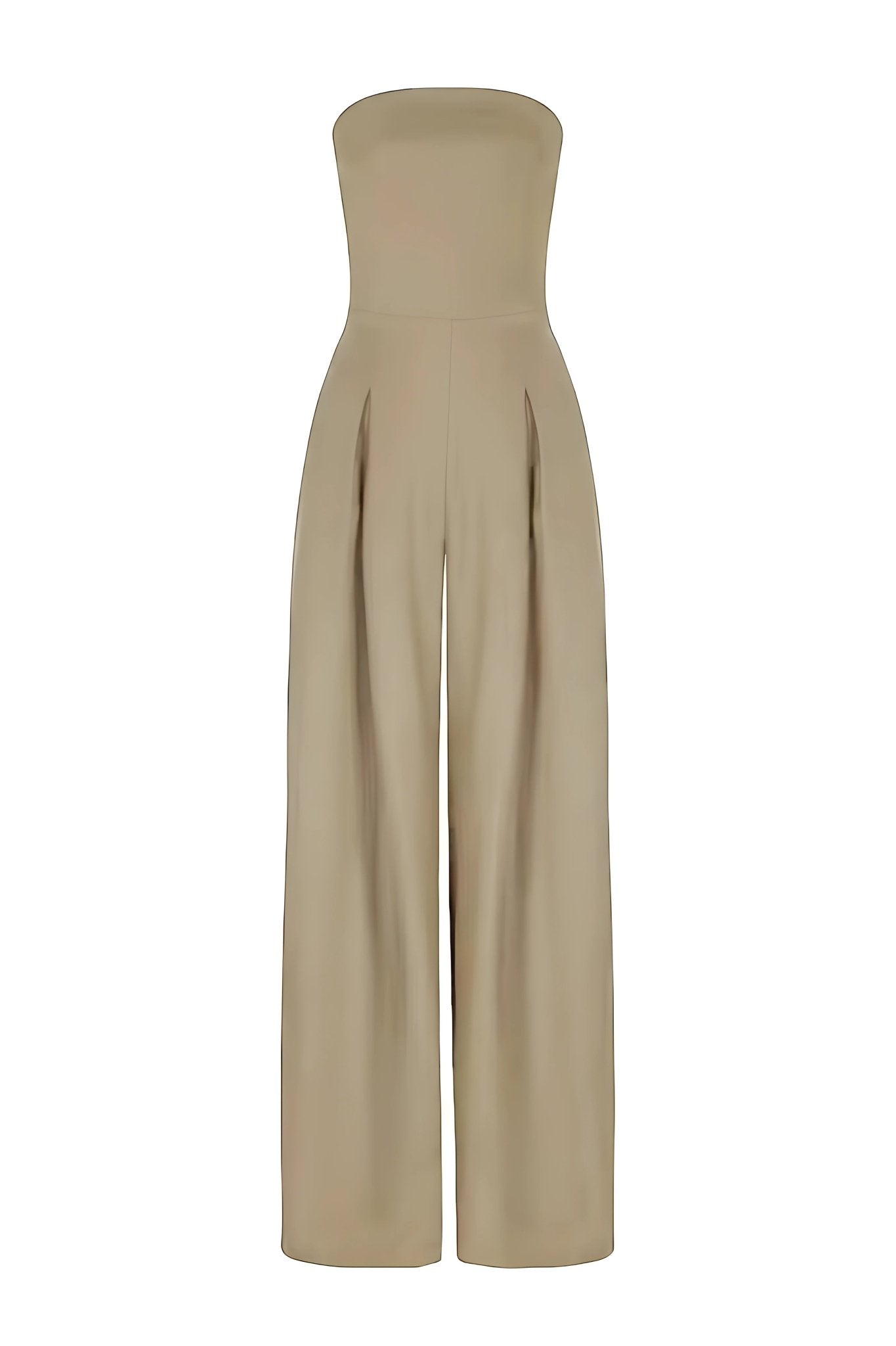 Katja – Eleganter trägerloser Jumpsuit mit Korsett-Effekt