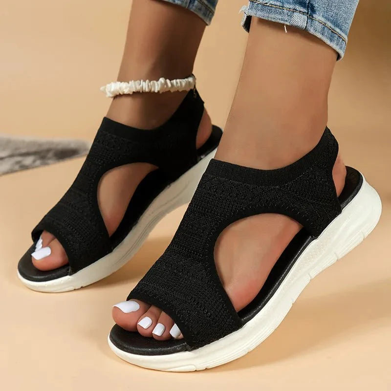 Lena – Orthopädische Sandalen mit offenem Zeh für Damen – Stilvoll, stützend und luftig leicht