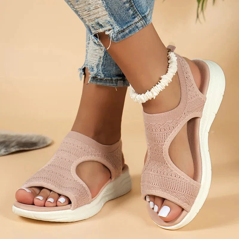 Lena – Orthopädische Sandalen mit offenem Zeh für Damen – Stilvoll, stützend und luftig leicht