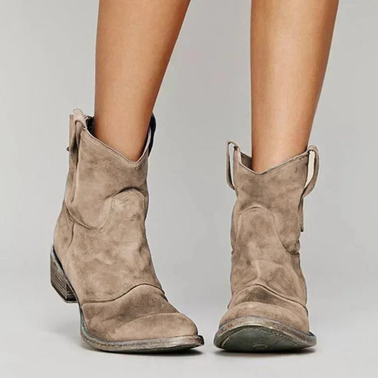 Lunara – Elegante Vintage-Cowboystiefel für Damen mit Western-Charme
