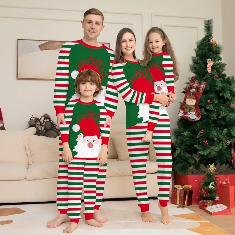 Familien Christmas Weihnachts Pyjama Set | Warme & Festliche Loungewear