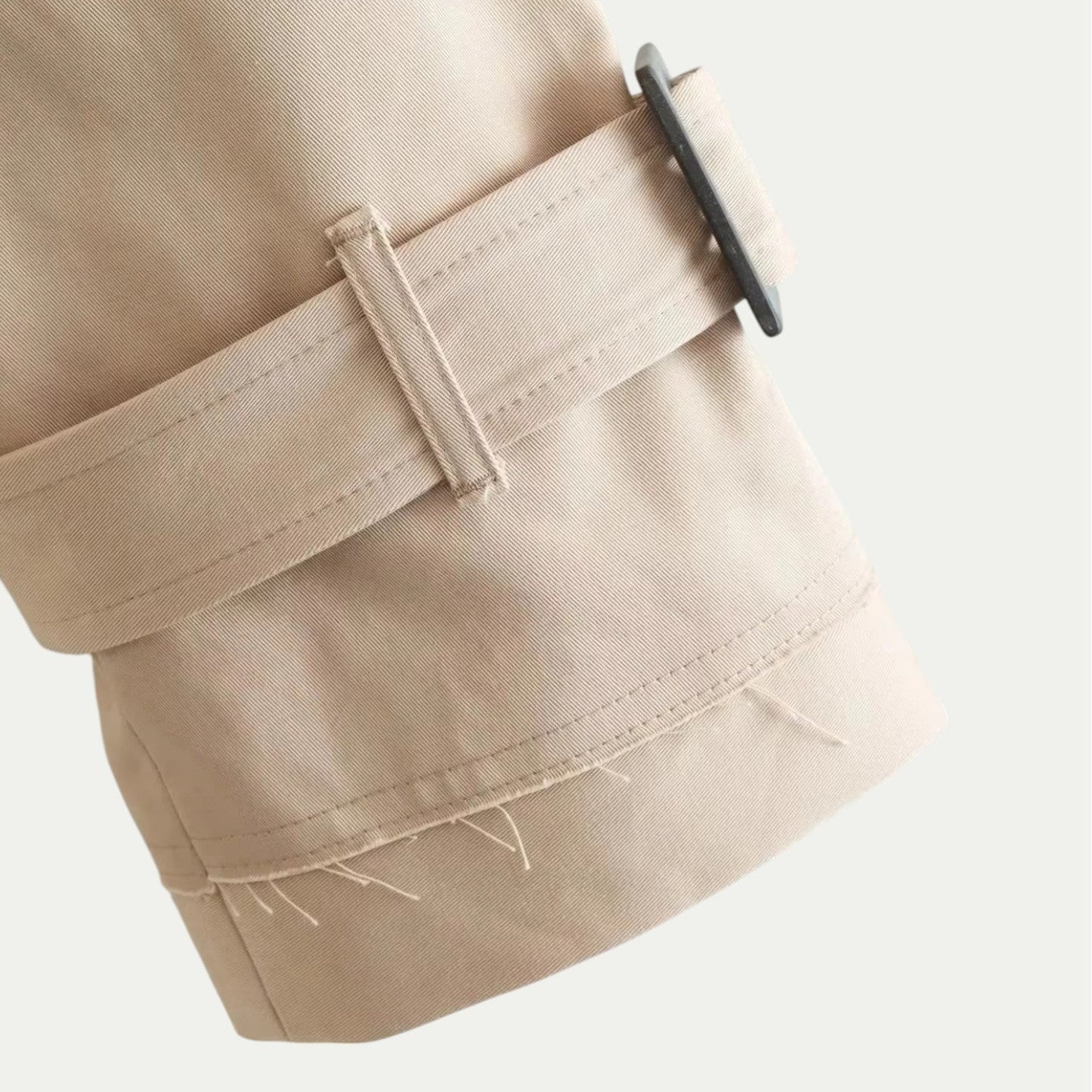 Mila – Cropped Trenchcoat im Vintage-Stil für Damen