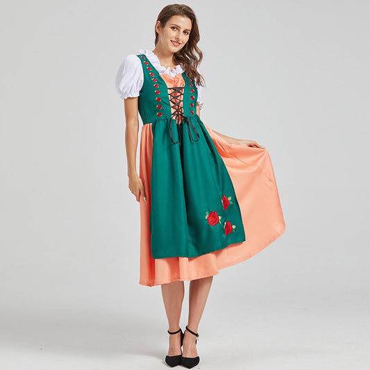 Grünes Midi-Dirndl – Klassische Eleganz mit modernem Akzent