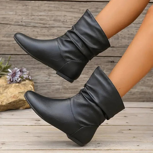 Shira – Klassische Damen-Lederstiefel mit Stil und Komfort