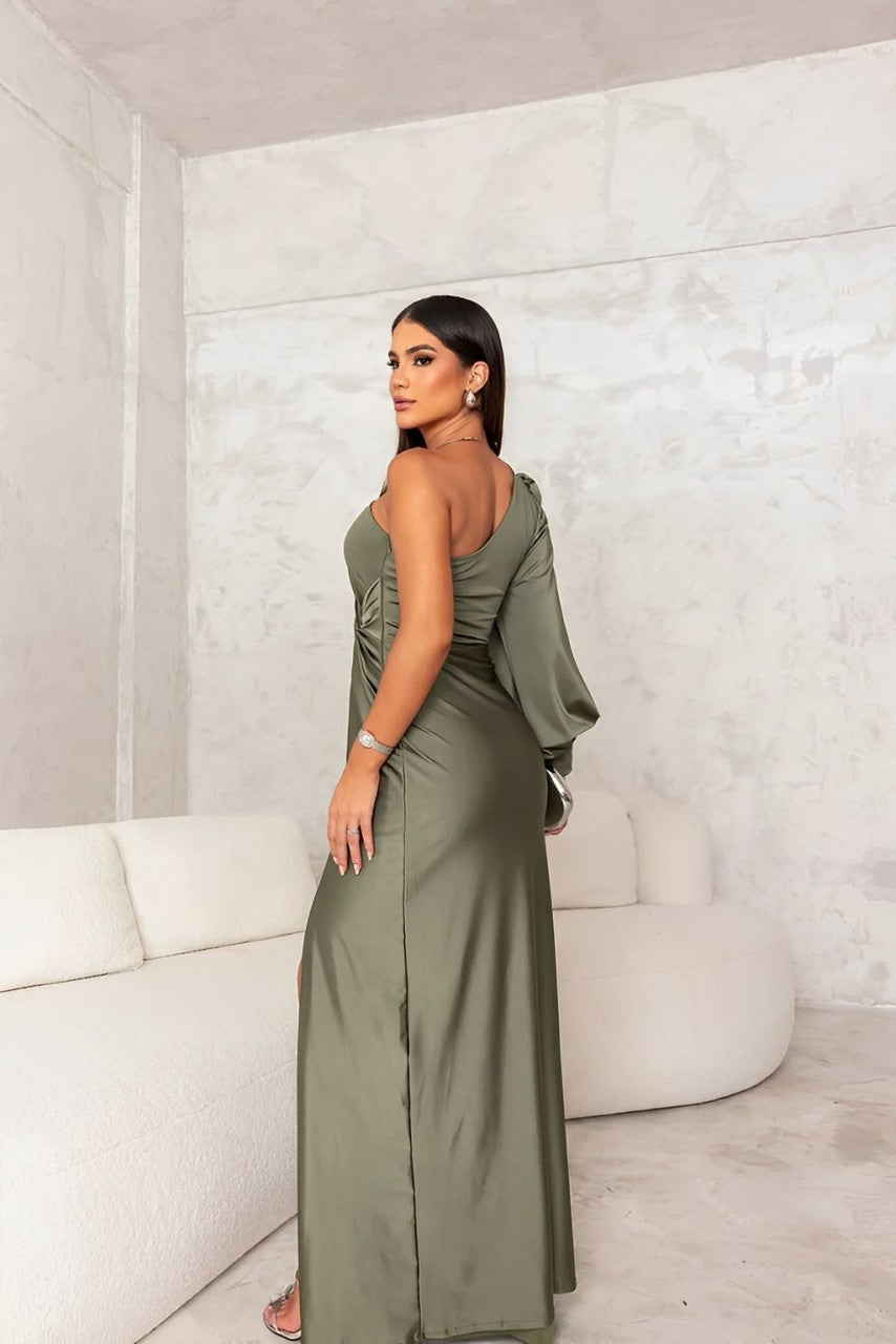 CLASSY NIGHTS | Elegantes One-Shoulder Kleid – Perfekt für Hochzeitsgäste