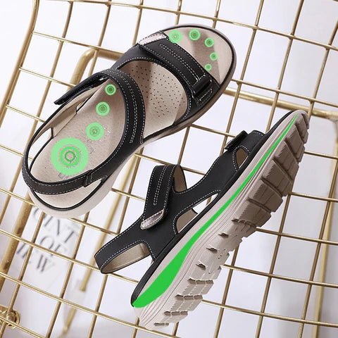Zara – Elegante Sommerschuhe mit orthopädischem Komfort-Fußbett